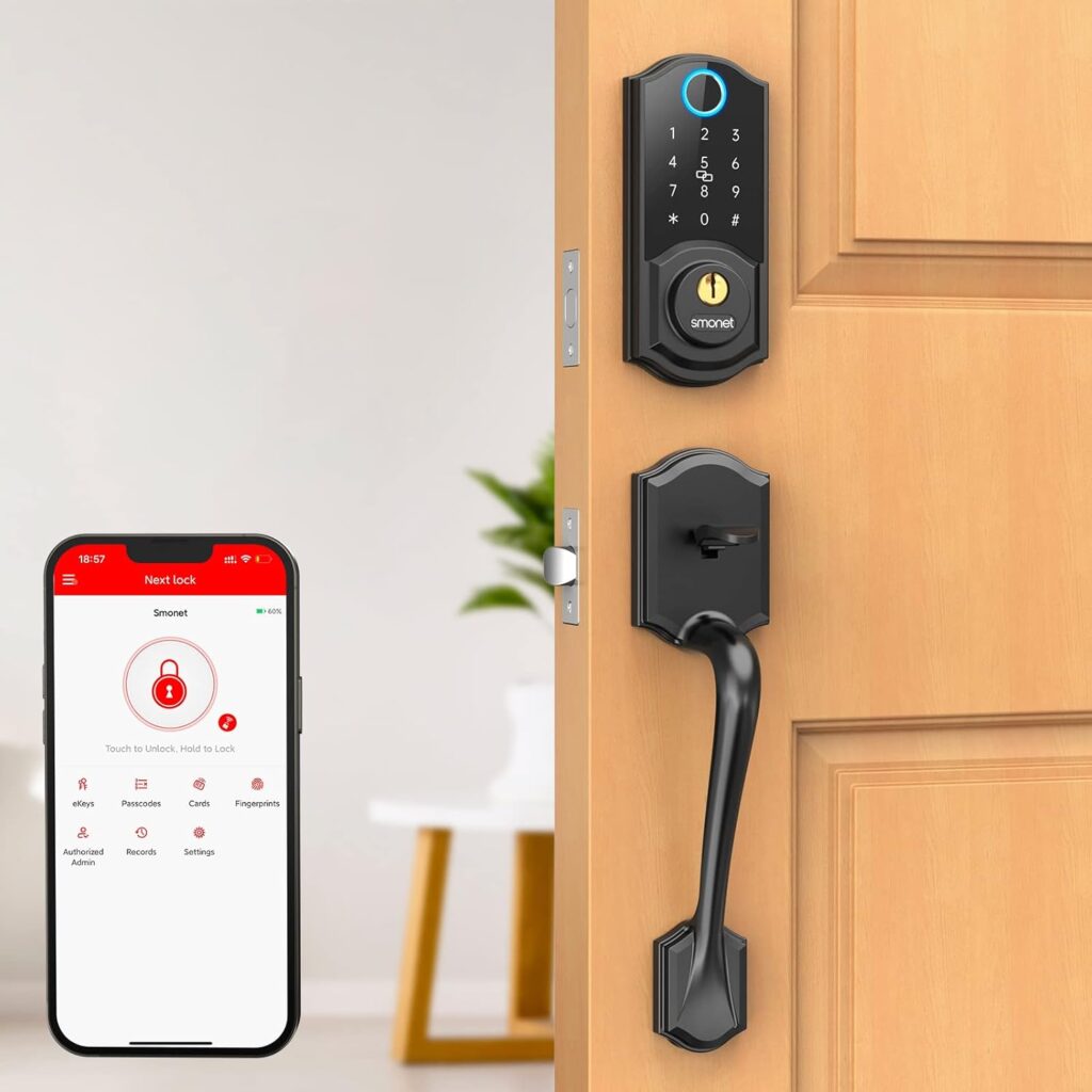Smart Lock Front Door Set